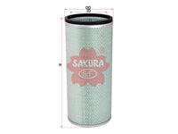 SAKURA,, Air Filter (Element), 84836S, A-22440, IVECO