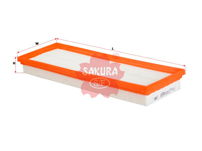 SAKURA,, Air Filter (Element), 68073648AA, A-22520, FIAT