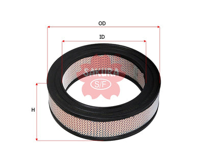 SAKURA,, Air Filter (Element), 7422739, A-2301, HOLDEN
