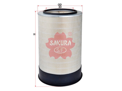 SAKURA,, Air Filter (Element), 70690305, A-2303, TEREX