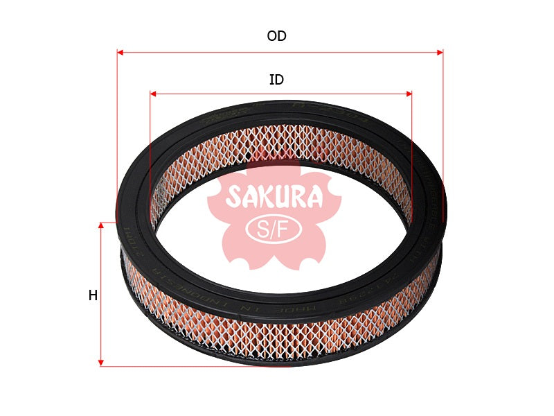 ไส้กรองอากาศ(ไส้กรอง) SAKURA, 7437298, A-2304, HOLDEN (126097)