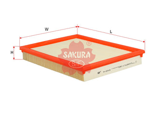 SAKURA,, Air Filter (Element), 9194495, A-2315, CHEVROLET