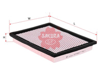 SAKURA,, Air Filter (Element), 92082656, A-2319, PONTIAC