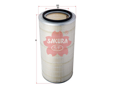 ไส้กรองอากาศ(ไส้กรอง) SAKURA, 1660660-6, A-2408, VOLVO (123409)