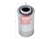 ไส้กรองอากาศ(ไส้กรอง) SAKURA, 876069-6, A-2415, VOLVO PENTA (125552)