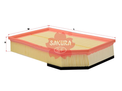 SAKURA,, Air Filter (Element), 8638600, A-24230, VOLVO CARS