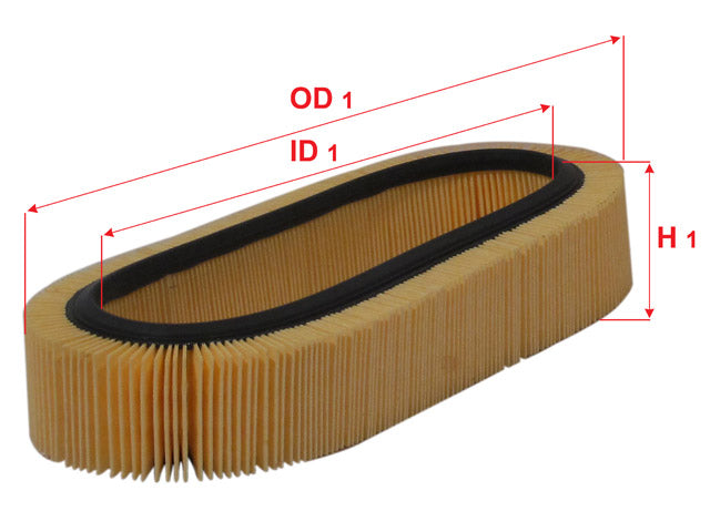 SAKURA,, Air Filter (Element), 7 701 034 872, A-2512, RENAULT