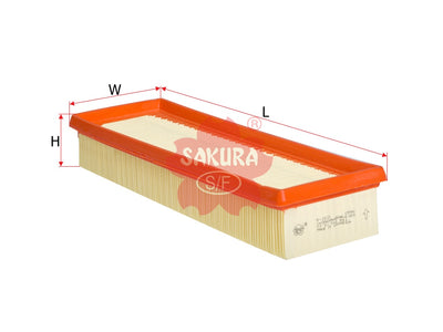 SAKURA,, Air Filter (Element), 1444 P1, A-2520, PEUGEOT