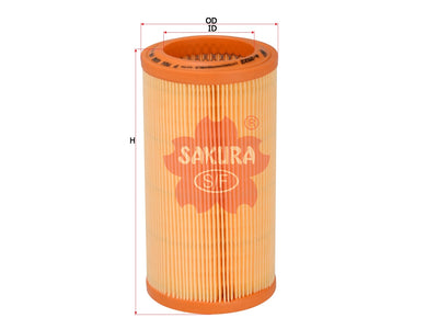 SAKURA,, Air Filter (Element), 7 701 030 196, A-2522, RENAULT