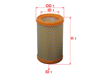 SAKURA,, Air Filter (Element), 7 701 043 709, A-2527, RENAULT