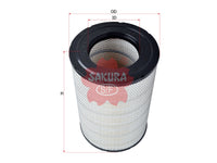 ไส้กรองอากาศ(ธาตุ), SAKURA, 5 010 230 841, A-2533, RENAULT TRUCKS(RVI) (123449)