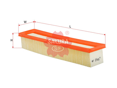 SAKURA,, Air Filter (Element), 77 01 064 439, A-2539, RENAULT