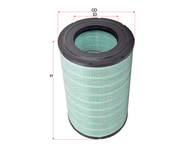 ไส้กรองอากาศ(ไส้), SAKURA, 5001865723, A-25410, RENAULT TRUCKS(RVI) (123434)