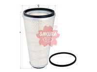 ไส้กรองอากาศ(ธาตุ) SAKURA, 5000541976, A-25460, CATERPILLAR (125446)