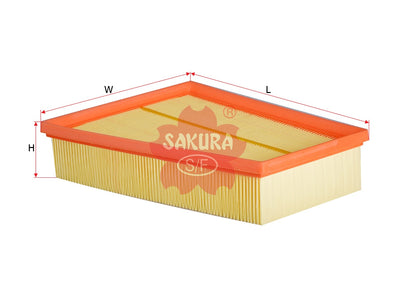 SAKURA,, Air Filter (Element), 82 00 378 889, A-25930, RENAULT