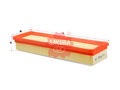 SAKURA,, Air Filter (Element), 16 54 694 66R, A-25990, RENAULT