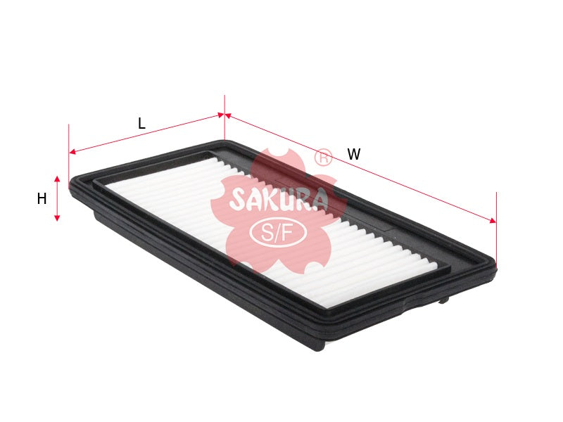 SAKURA,, Air Filter (Element), 28113-02510, A-2808, HYUNDAI