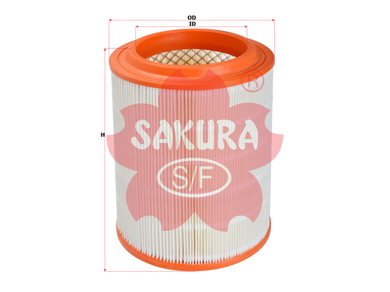 ไส้กรองอากาศ(ไส้กรอง) SAKURA, 28130-5H001, A-2813, HYUNDAI (125829)