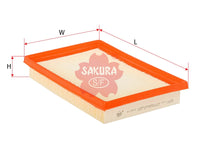 SAKURA,, Air Filter (Element), 28113-22600, A-2816, HYUNDAI