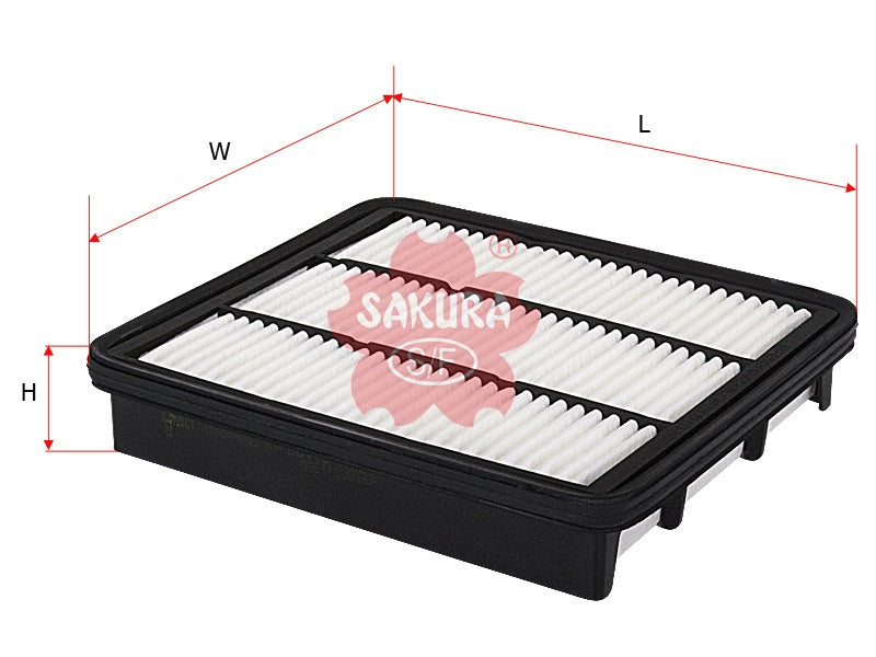 SAKURA,, Air Filter (Element), 28113-H1915, A-2821, HYUNDAI