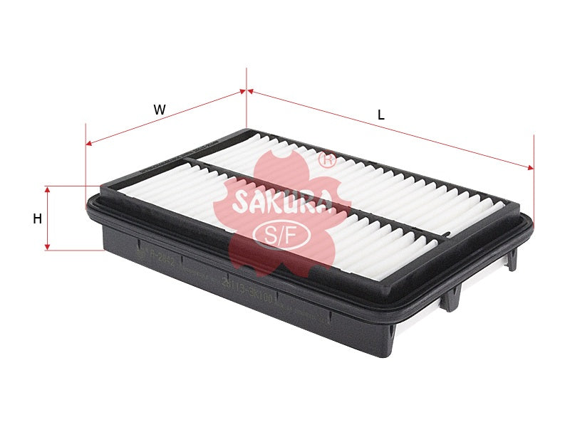 ไส้กรองอากาศ(ไส้กรอง) SAKURA, 28113-3K100, A-2842, HYUNDAI (125900)