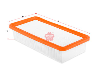 SAKURA,, Air Filter (Element), 28113-1G000, A-2843, HYUNDAI