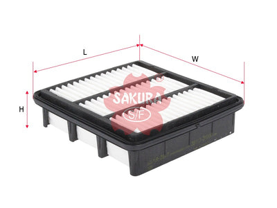 SAKURA,, Air Filter (Element), 23113-2H000, A-2847, HYUNDAI
