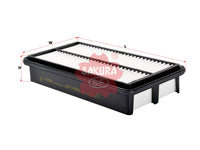 SAKURA,, Air Filter (Element), 28113-4D000, A-28540, KIA