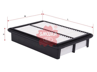 SAKURA,, Air Filter (Element), 19280715, A-28550, HYUNDAI