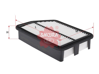 SAKURA,, Air Filter (Element), 28113-A0100, A-28590, HYUNDAI