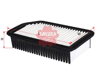 SAKURA,, Air Filter (Element), 28113-2K000, A-28620, HYUNDAI