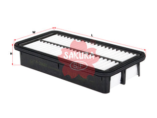 SAKURA,, Air Filter (Element), 28113-1C500, A-28680, HYUNDAI