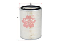 ไส้กรองอากาศ(ไส้กรอง) SAKURA, 28130-57000, A-28700, HYUNDAI (125843)