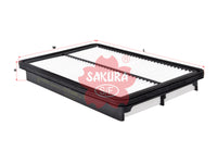 SAKURA,, Air Filter (Element), 28113-2W300, A-28760, HYUNDAI