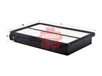 ไส้กรองอากาศ(ธาตุ) SAKURA, 28113-D3100, A-28880, KIA (125876)