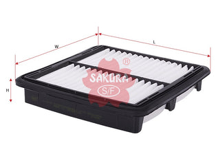 SAKURA,, Air Filter (Element), 96314494, A-2910, DAEWOO