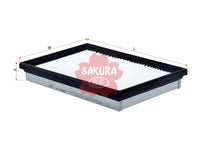 SAKURA,, Air Filter (Element), K52Y-13-33X, A-2920, KIA