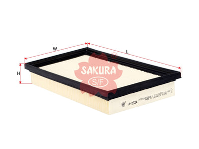 SAKURA,, Air Filter (Element), OK30C-13-320C, A-2924, KIA
