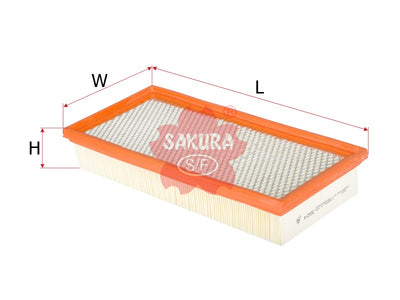 SAKURA,, Air Filter (Element), 23190-08020, A-2932, SSANG YONG