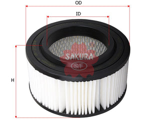 SAKURA,, Air Filter (Element), 0K74R-23-603, A-2934, KIA