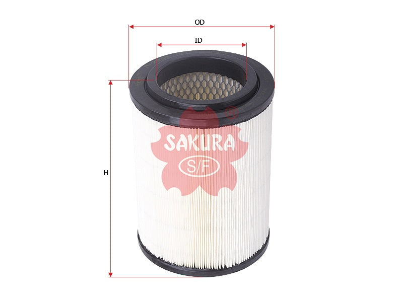 SAKURA,, Air Filter (Element), 0K6B0-23-603/Y, A-2935, KIA