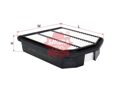 SAKURA,, Air Filter (Element), 28113-2G300, A-29380, KIA