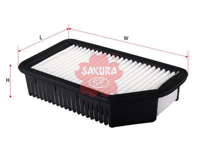 Air Filter (Element)၊ SAKURA၊ 28113-1W000၊ A-29390၊ KIA (126051)