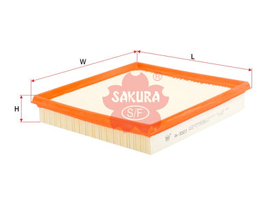 SAKURA,, Air Filter (Element), 13 72 2 147 404, A-3003, BMW