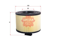 SAKURA,, Air Filter (Element), 13 71 7 536 006, A-30160, BMW
