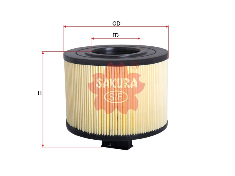 SAKURA,, Air Filter (Element), 13 71 7 536 006, A-30160, BMW