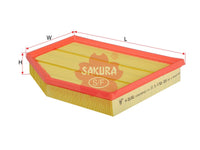 SAKURA,, Air Filter (Element), 13 71 7 521 038, A-30180, BMW