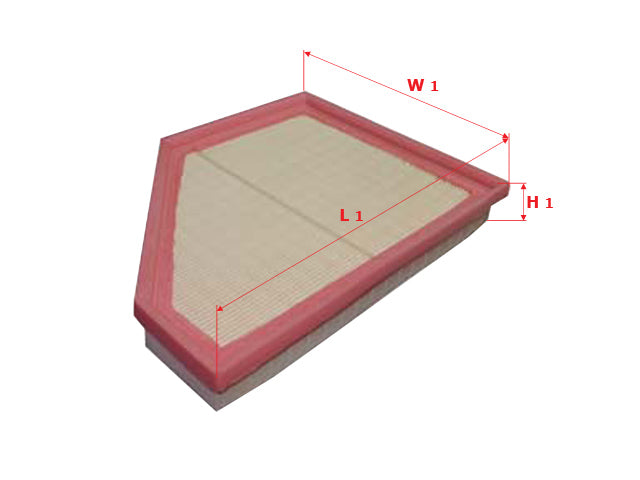 SAKURA,, Air Filter (Element), 13 71 7 548 897, A-30200, BMW