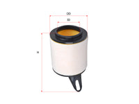 SAKURA,, Air Filter (Element), 13 71 7 532 754, A-30220, BMW