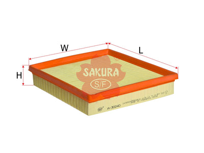 SAKURA,, Air Filter (Element), 13 71 8 507 320, A-30240, BMW